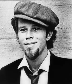 Publicity photo of American musician Tom Waits circa 1974–75, around the time Asylum Records was promoting his second album, The Heart of Saturday Night.
